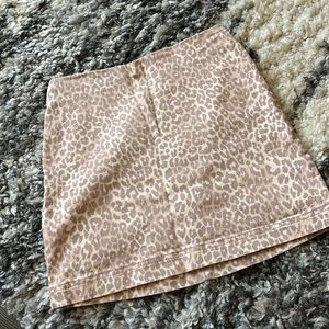 WILD FABLE Print Mini Skirt | Size: 4